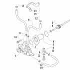 Sabercat 500 EFI Масляный насос