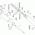 Firecat 700 EFI SP Передний амортизатор