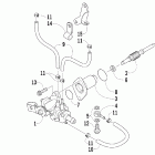 Firecat 700 SP Масляный насос