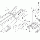 Firecat 700 EFI Тоннель, задний бампер, задний фонарь