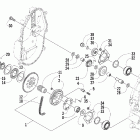 Sabercat 600 EFI Drive / reverse dropcase assembly (lx / ext / int)