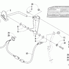 Sabercat 600 EFI Reverse shift lever assembly (lx / ext / international)