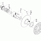 M7 EFI WY Привод сцепления