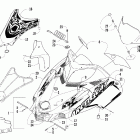 440 SP R Капот и ветровое стекло