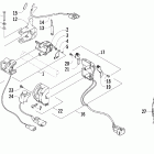 Sabercat 500 LX Блоки управления на руле