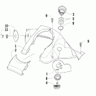 Bearcat WT Панель приборов и датчики