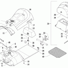 Pantera 550 Топливный бак и сидение