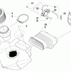 Firecat 500 SP Глушитель впуска