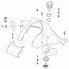 Pantera 600 EFI Панель приборов и датчики
