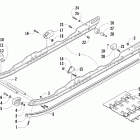 T660 Turbo Touring Рельс скольжения и гусеница
