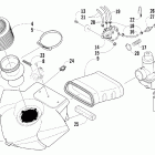 M5 Воздушный глушитель, карбюратор, и монтаж топливного нас...