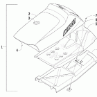Firecat 700 SP Сидение