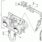 Mountain Cat 600 EFI Дроссельная заслонка