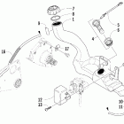 Firecat 700 SP Маслянный бак