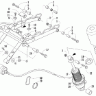 440 SP Задняя подвеска , амортизатор