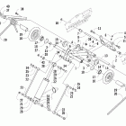 440 SP Задняя подвеска , задний рычаг