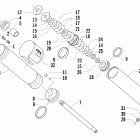 Firecat 700 SP Передний амортизатор