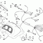 Pantera 600 EFI Фара и панель инструментов