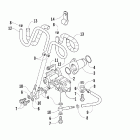 Firecat 700 EFI SP Масляный насос
