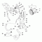 T660 Trail (Turbo) Водяной насос и термостат