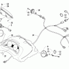 ZR 900 EFI Фара и панель инструментов