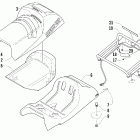 King Cat 900 EFI Сиденья и задний фонарь