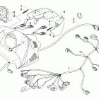 Firecat 600 EFIr Фара и панель инструментов