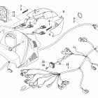 Firecat 700 SP Фара и панель инструментов