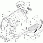 King Cat 900 EFI EB Обтекатель и передний бампер