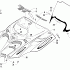 Pantera 600 EFI Капот и ветровое стекло