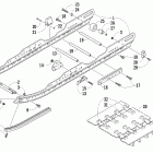 ZR 900 SP Рельс скольжения и гусеница
