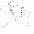 King Cat 900 EFI Передний амортизатор