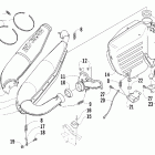 Mountain Cat 900 EFI Глушитель