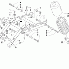 Firecat 700 SP Задняя подвеска , амортизатор