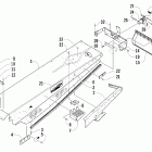 Bearcat 570 Туннель, задний бампер