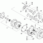 Firecat 700 SP Вал приводной трака и тормоза