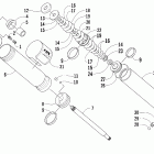 King Cat 900 EFI Передний амортизатор