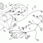 Firecat 700 EFI SP Фара и панель инструментов