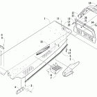 Pantera 600 EFI Шасси и задний бампер