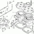 Mountain Cat 600 EFI Цилиндр и головка