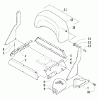 Bearcat WT Задняя спинка сидения