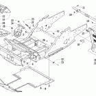 Mountain Cat 570 Передняя рама и подножки