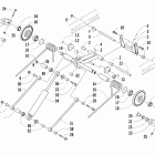 Mountain Cat 600 EFI Задняя подвеска , задний рычаг