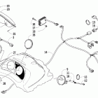 Mountain Cat 800 EFI Фара и панель инструментов