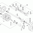 Firecat 600 Вал приводной трака и тормоза