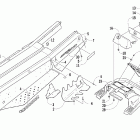 Firecat 600 EFI SP Тоннель, задний бампер, задний фонарь