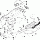King Cat 900 Обтекатель и передний бампер
