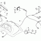 ZR 900 EFI SP Фара и панель инструментов