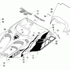 Mountain Cat 800 EFI Капот и ветровое стекло