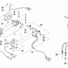 Firecat 600 Блоки управления на руле